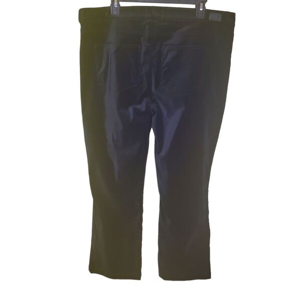 Paige Claudine Black Velvet Pants Size 34 - Picture 3 of 10